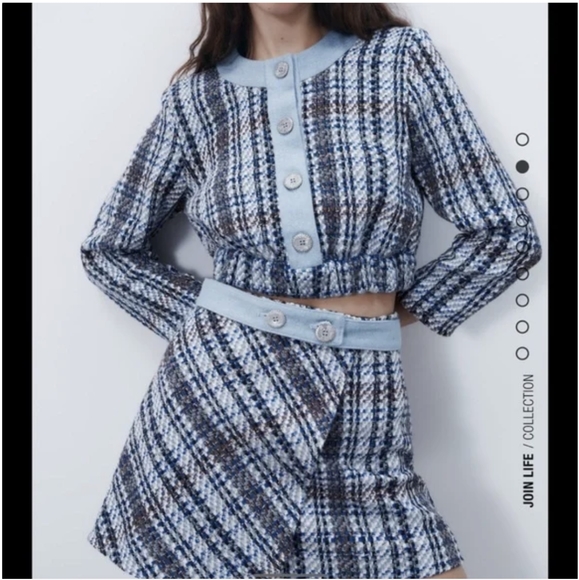 ✨Brand new Zara Combination Textured Crop Top(ONLY) - Picture 6 of 7